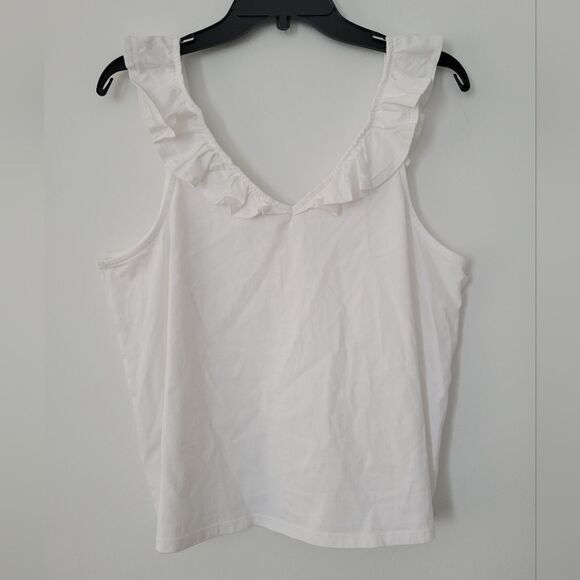 Treasure and Bond Ruffle Trim Tank NWOT - Picture 4 of 4